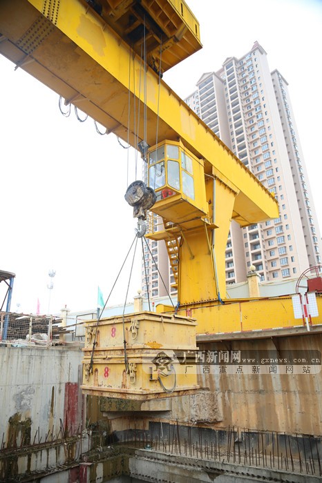 高清:南宁地铁施工进展抢先看-广西新闻图集