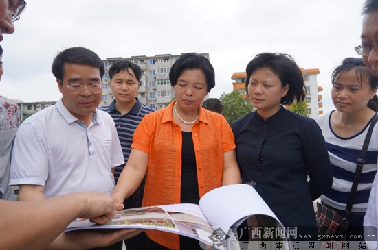 邕宁区推进花样建设现场马上办破难题