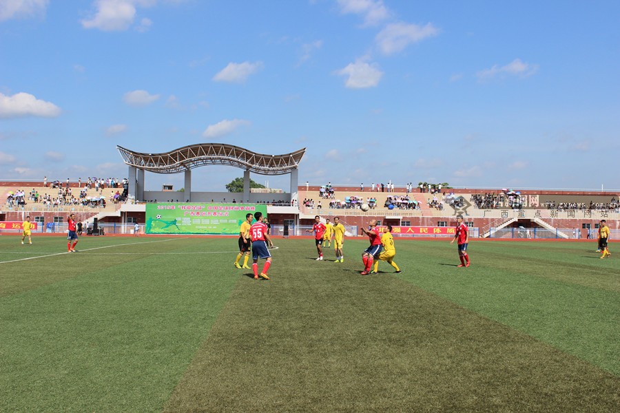 中国足球民间争霸赛广西赛区28日在田东县开赛