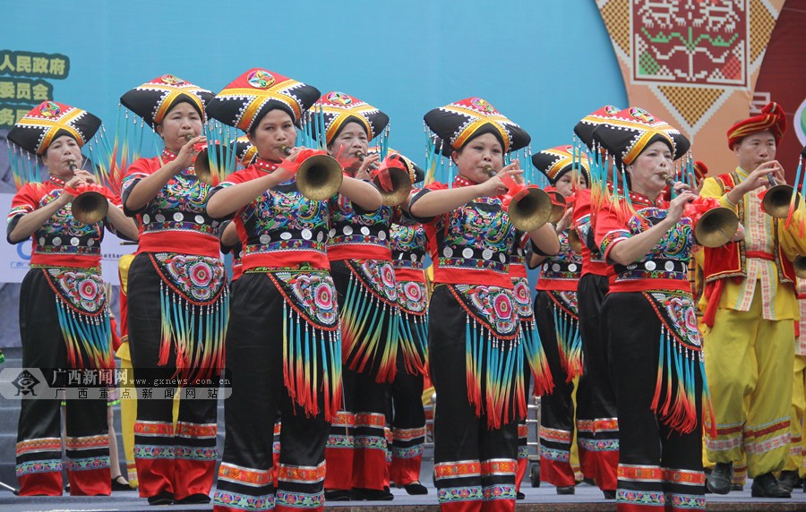 2015年邕宁壮族八音文化旅游节开幕-广西新闻图集