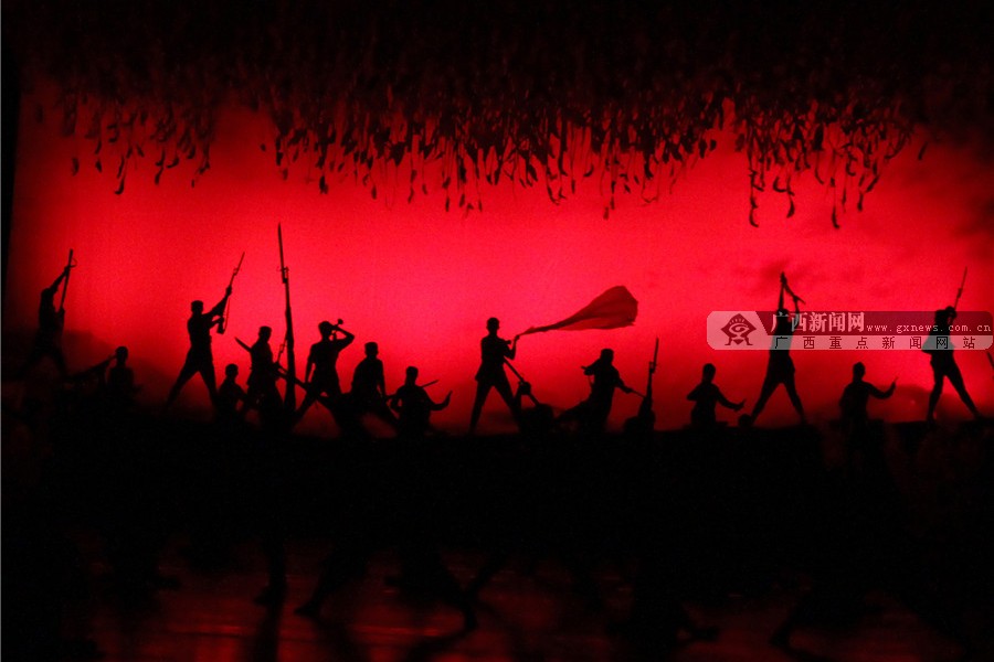 大型红色经典舞剧《铁道游击队》在南宁演出|手机广西网