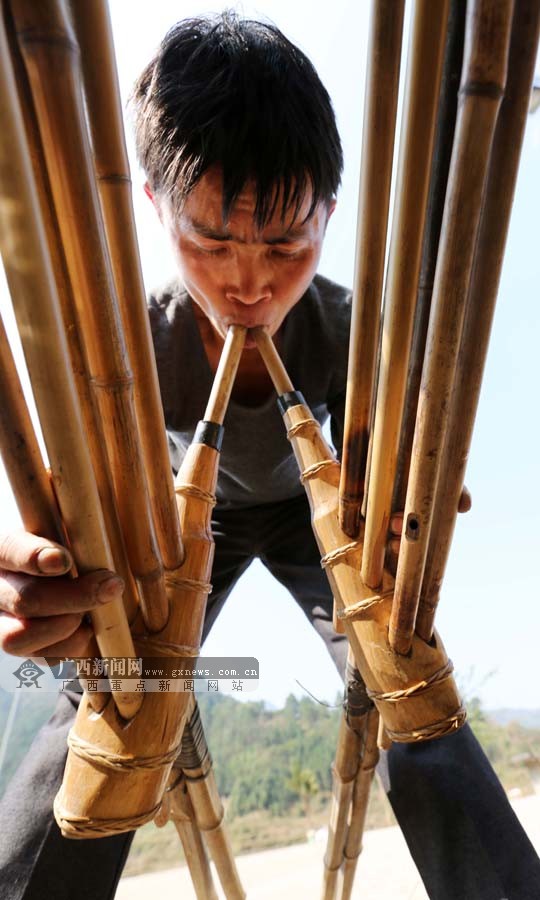 高清芦笙调音师20余年制作维修芦笙5000余把