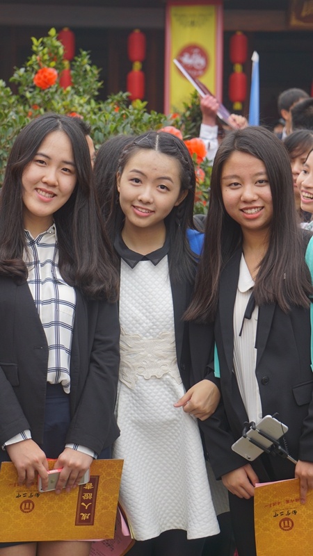 南宁二中1300名学生孔庙宣誓成人 行加冠及笄礼|手机广西网