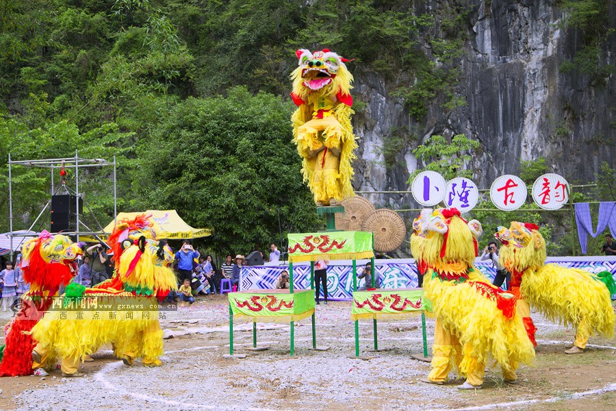 布柳河畔歌飞扬 壮族卜隆古歌节精彩上演|手机广西网