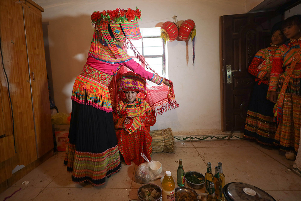 独特的傈僳族传统婚礼