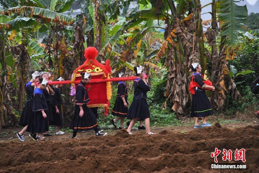 中越呗侬国际侬垌节在大新县开幕