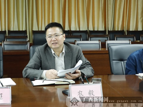 受自治区高校工委委托,由桂林电子科技大学党委副书记农毅,桂林理工