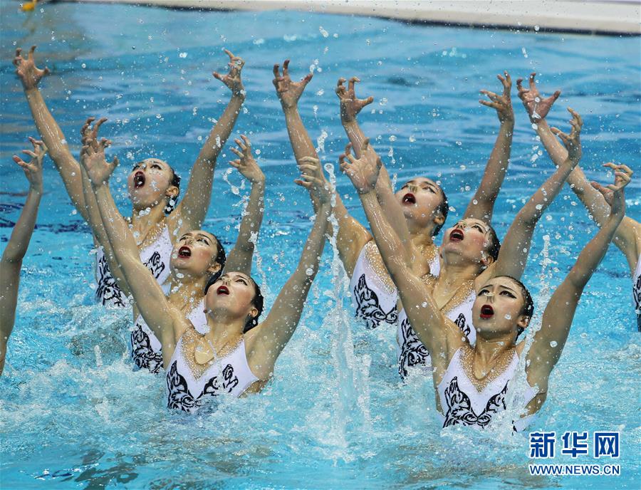 (全运会)(10)花样游泳比赛拉开战幕