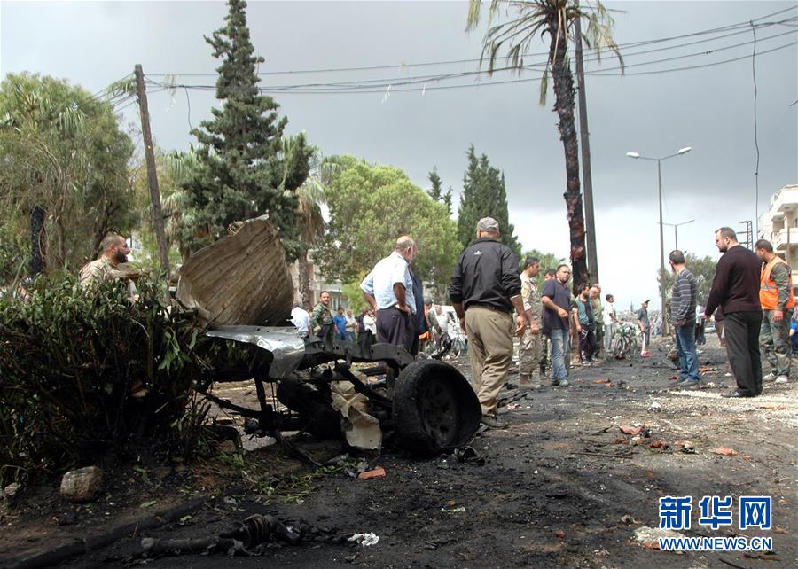 叙利亚霍姆斯遭汽车炸弹袭击34人死伤