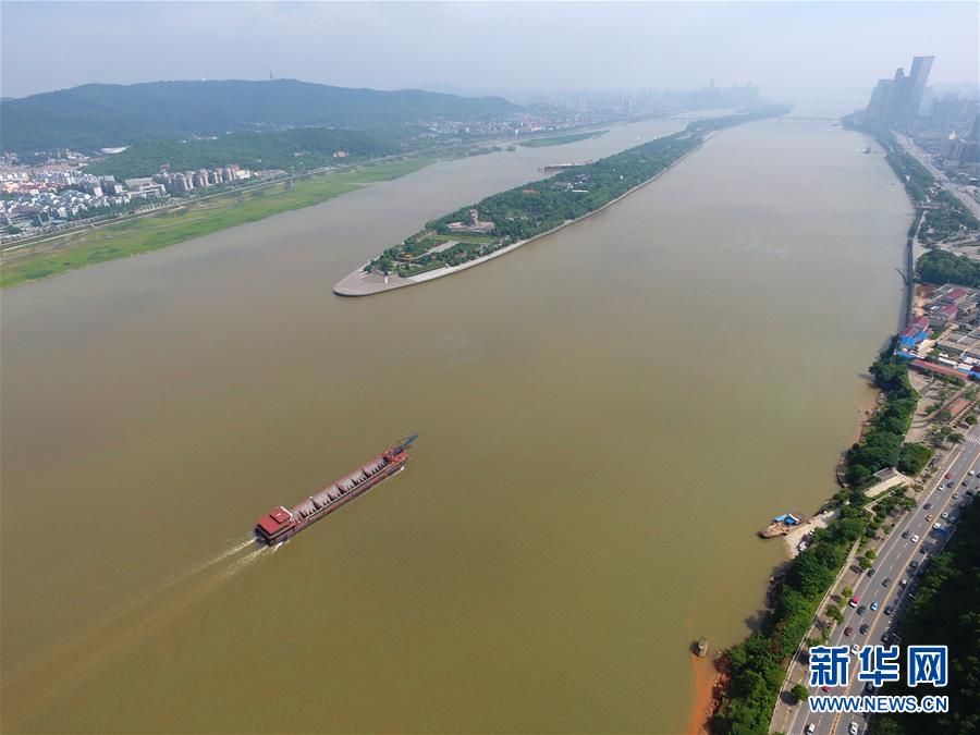 湘江雨急水漲 湖南啟動防汛四級響應 (3)