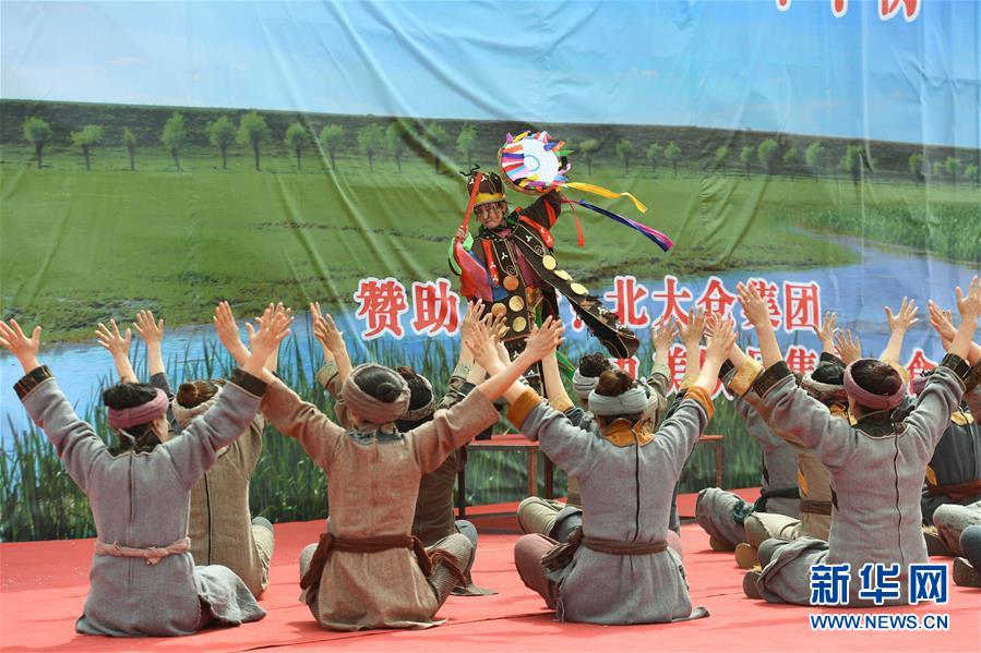 音畫劇《達斡爾人》上演 慶祝傳統節日庫木勒節