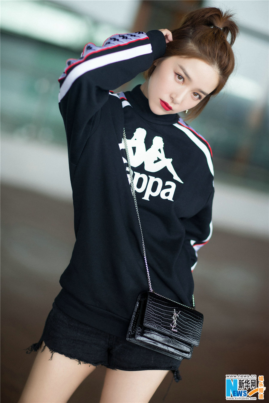 阚清子苹果头时髦有型活力十足