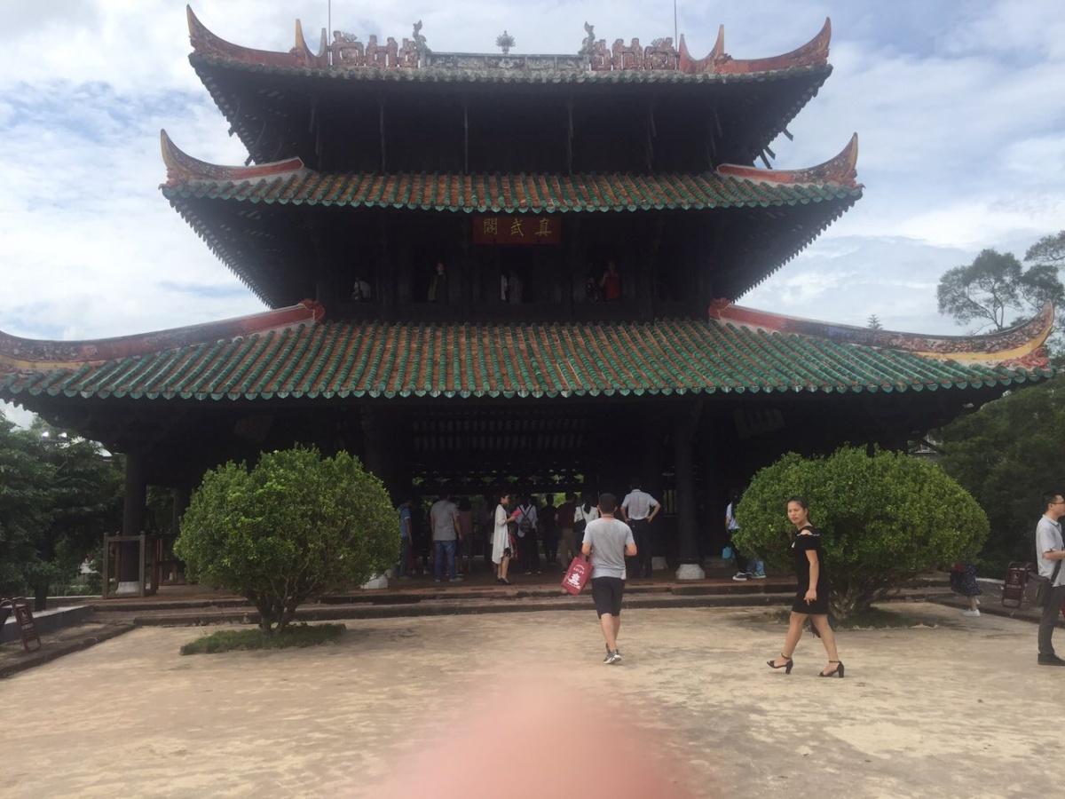 【河南手机报】关于真武阁四根悬空柱的我的解释