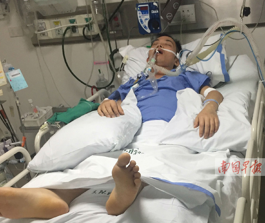广西小伙泰国突发疾病 旅泰华人华侨竞相捐款(图) (2)