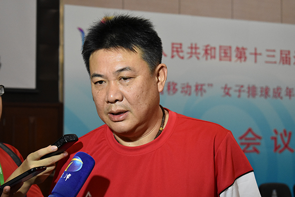 争冠热门江苏女排伤病缠身 蔡斌:全运争冠很难