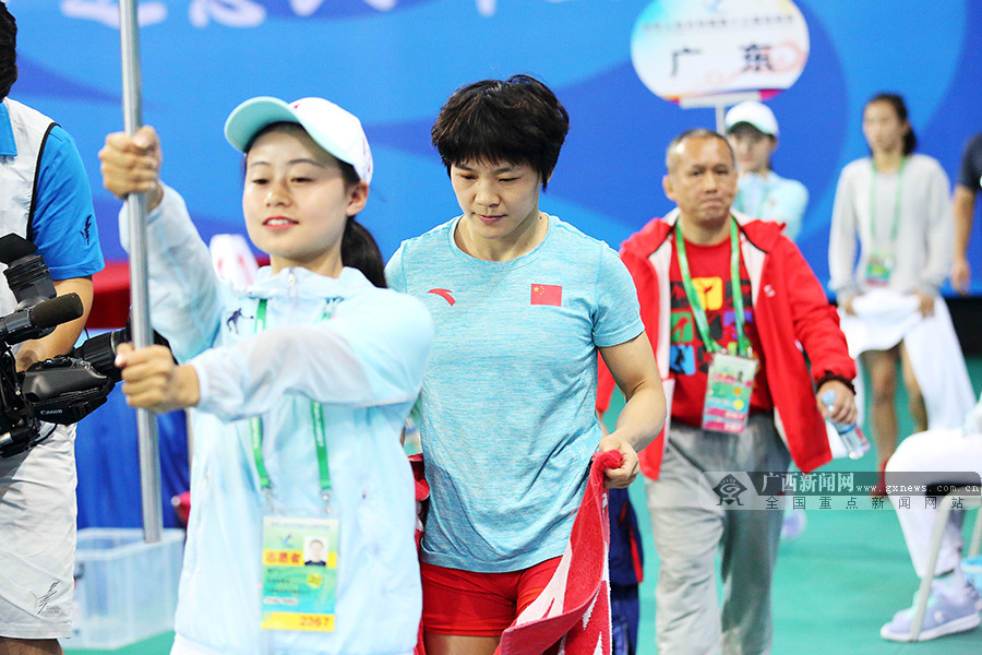 钟雪纯无缘全运会女子自由式摔跤53kg级比赛奖牌 (8/8)