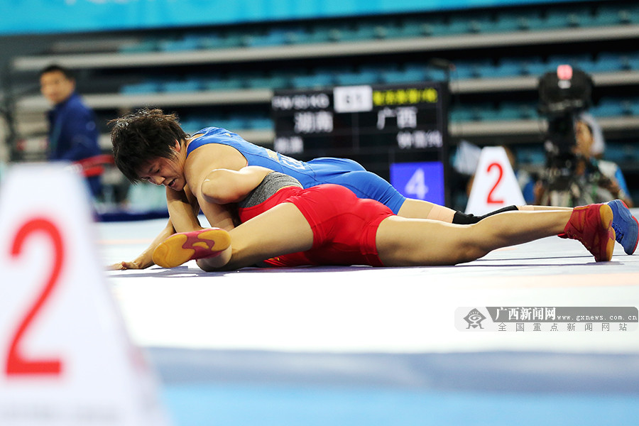 钟雪纯无缘全运会女子自由式摔跤53kg级比赛奖牌 (7/8)