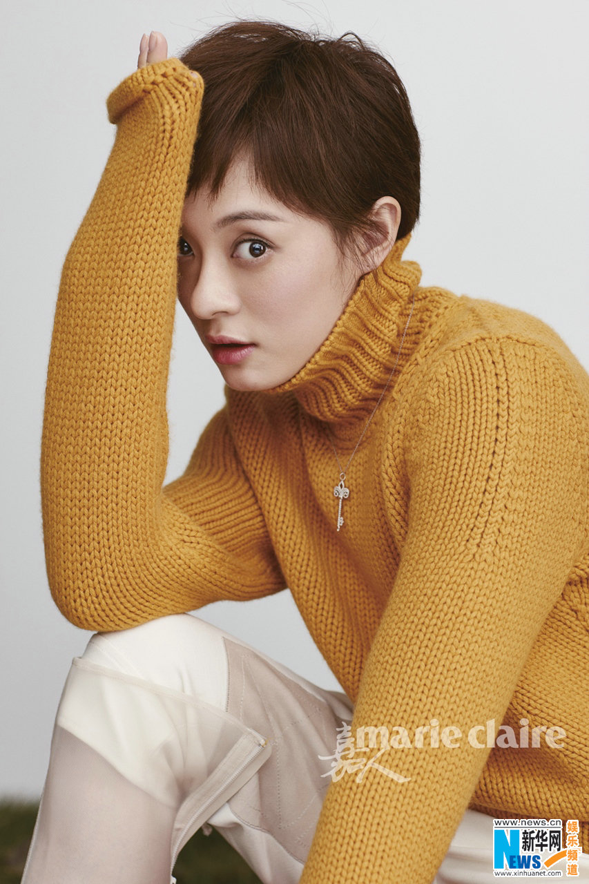 孙俪封面大片空灵潇洒百变