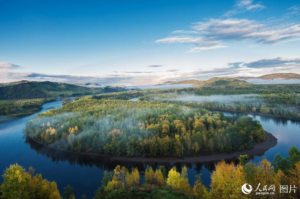 九月仙境 莫尔道嘎白鹿岛