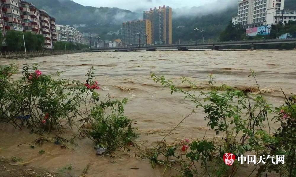 陕西安康暴雨袭城致多地受灾严重图