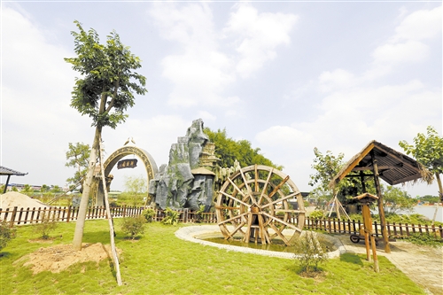 金穗生态园的耕读园. (景区供图)