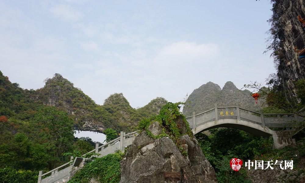 桂林平乐:稻谷金黄花儿俏 秋染青龙月亮山(组图)