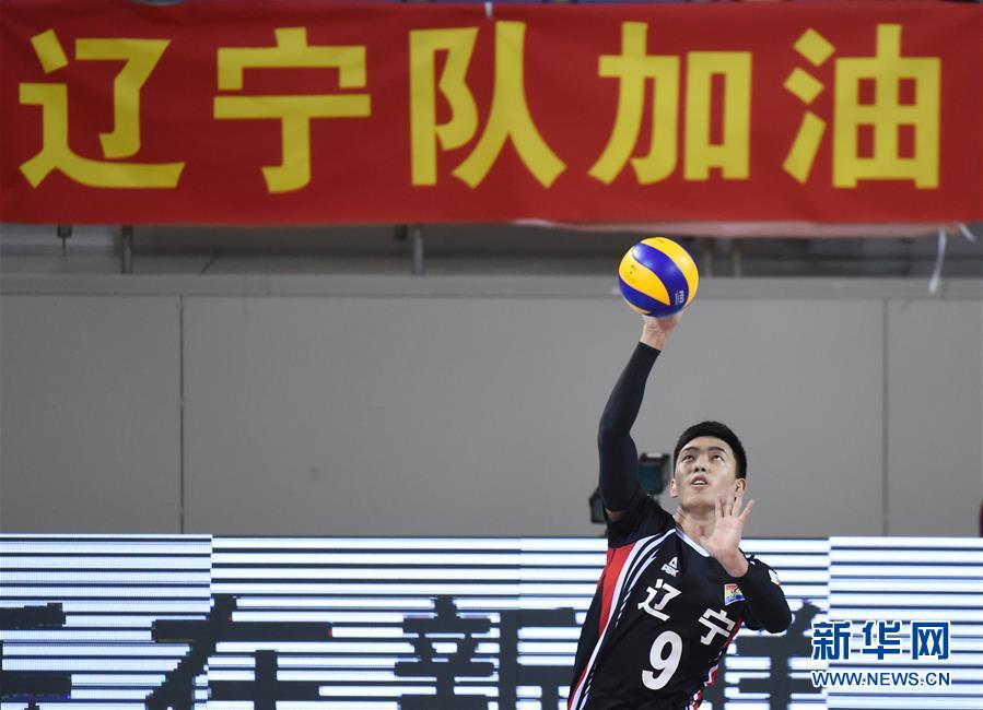 (体育)(7)排球——男排超级联赛:福建胜辽宁