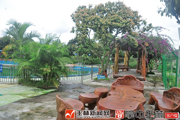 玉林玉州区果树林农庄匠心打造乡村版迪士尼乐园