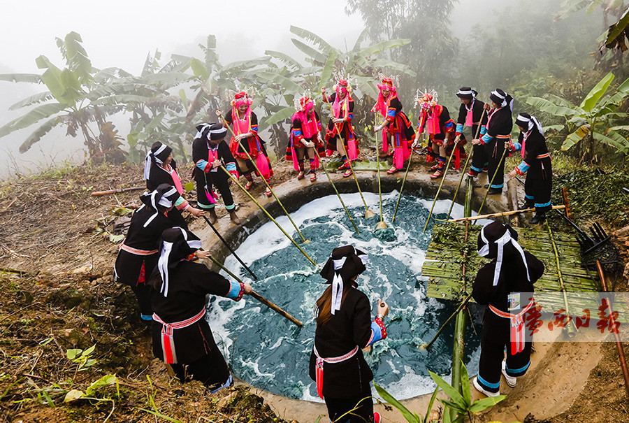 凌云瑶胞打蓝靛|手机广西网