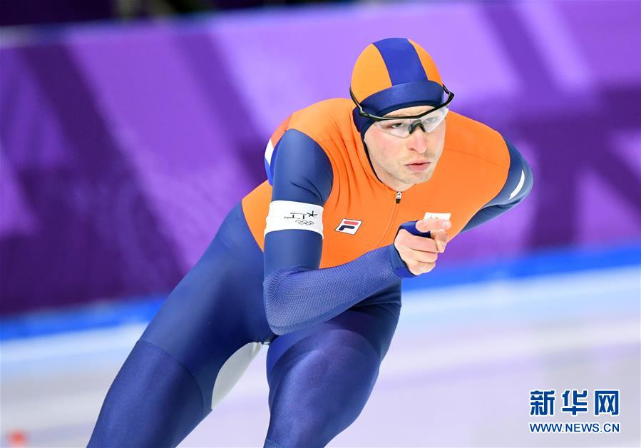 速度滑冰男子5000米:荷兰选手克雷默夺冠