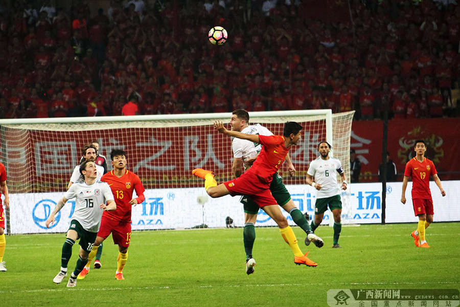 中国杯首战中国队0-6威尔士 贝尔上演"帽子戏法"(7/11)