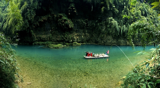 阿依河七里塘.景区供图 华龙网发