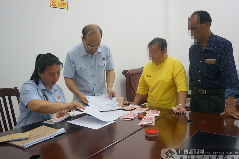 柳江法院夜间行动攻坚"执行难"