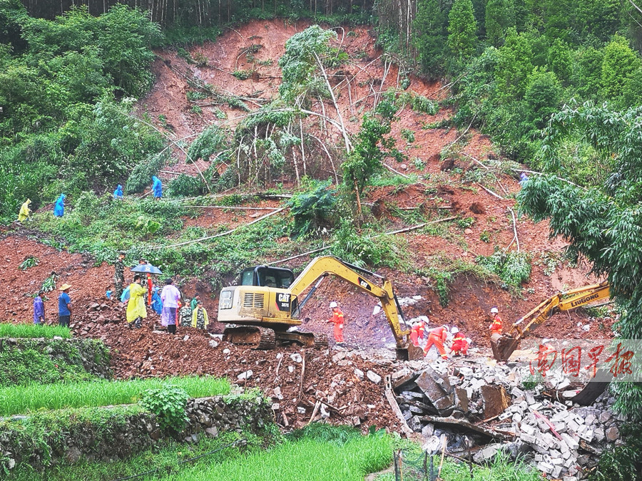 6月25日焦点图广西遭遇大范围强降雨袭击128