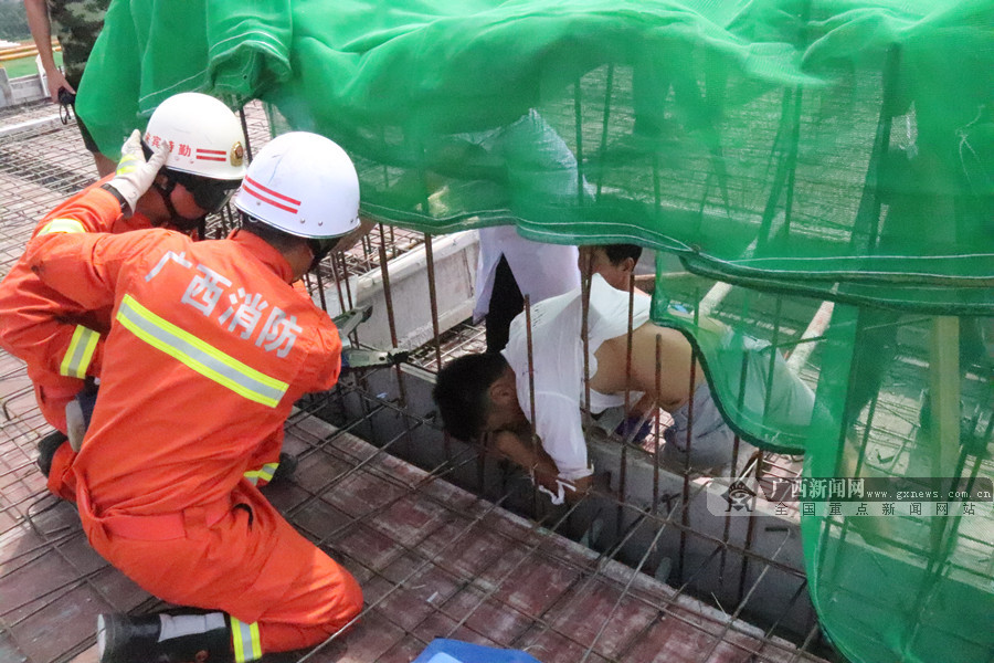 事故现场.广西新闻网通讯员 王智辉 谭耀炜 供图