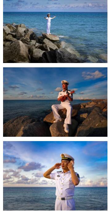 一名水兵花了多年时间拍下这组图片,惊艳无数战友