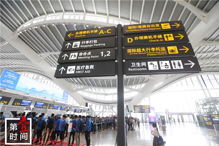 演练完成 桂林两江国际机场t2航站楼启用倒计时