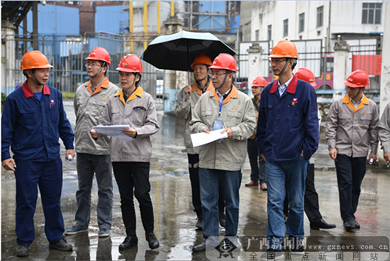 全区危化企业安全生产条件专项检查现场会在河池召开-广西新闻网
