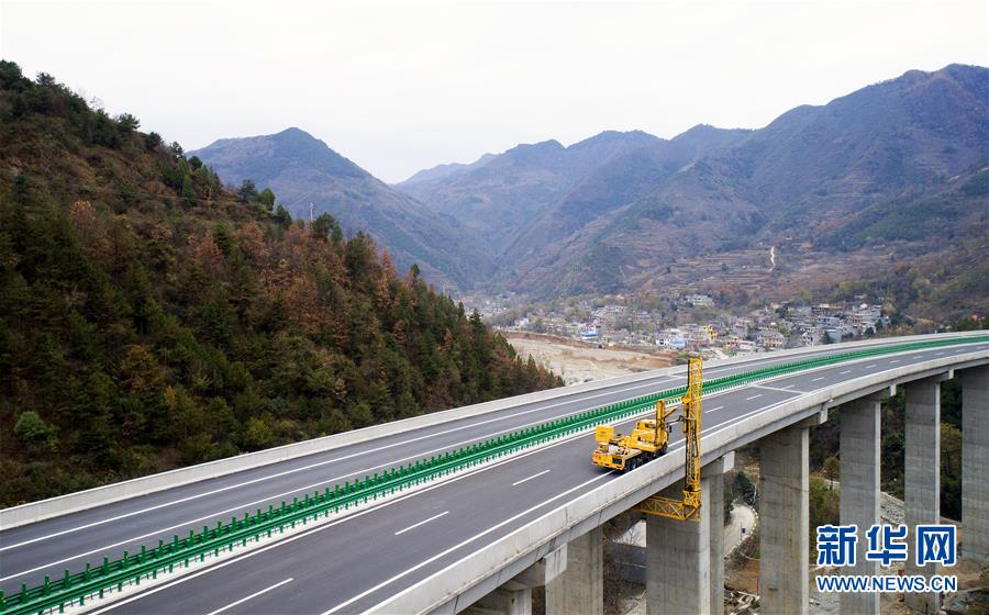 陕西柞水至山阳高速公路即将通车