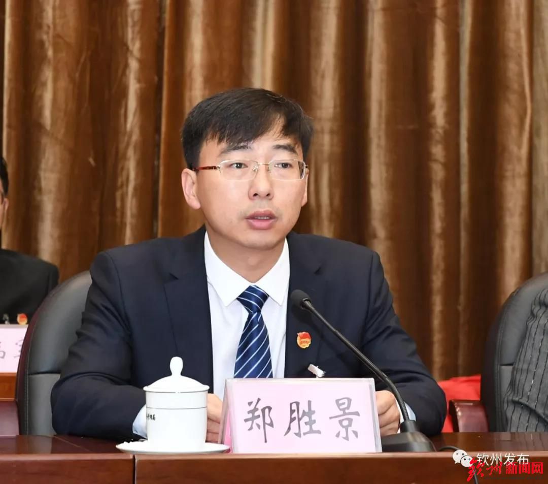 郑胜景讲话 融媒体记者 王湖禄 摄