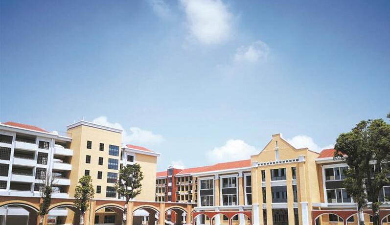 北部湾高中一角.