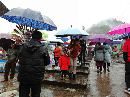 2月23日,农历正月十九,是贺州市平桂区黄田镇水岩坝大庙山庙会.