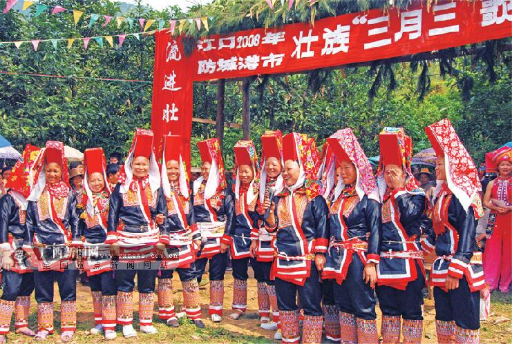 高清图集图记广西历年三月三盛况1215