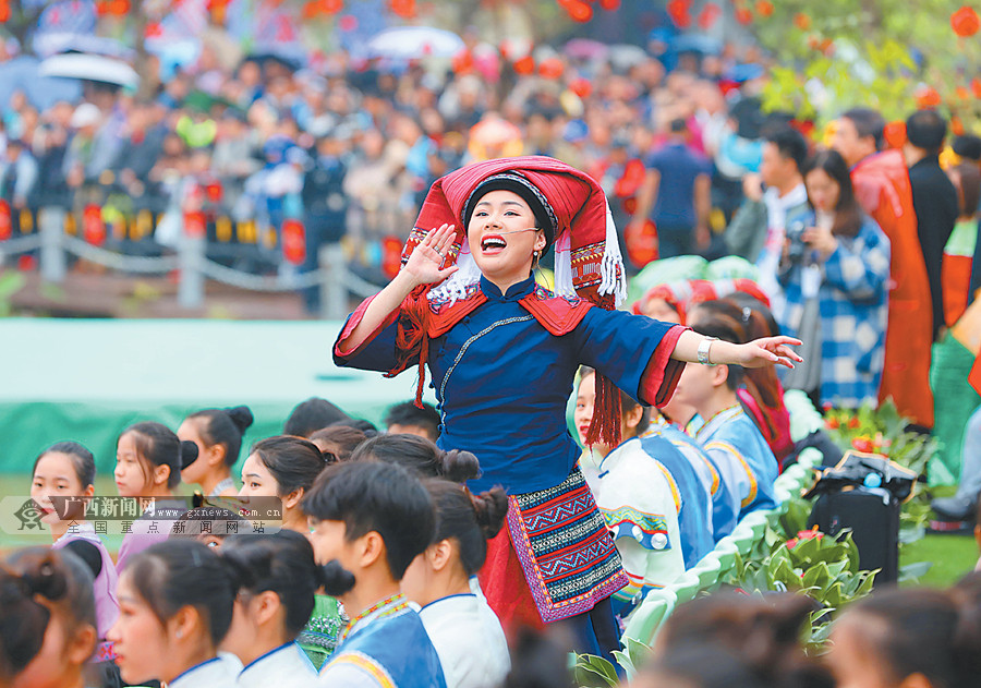 壮族三月三八桂嘉年华山歌唱响新时代壮乡豪情颂祖国