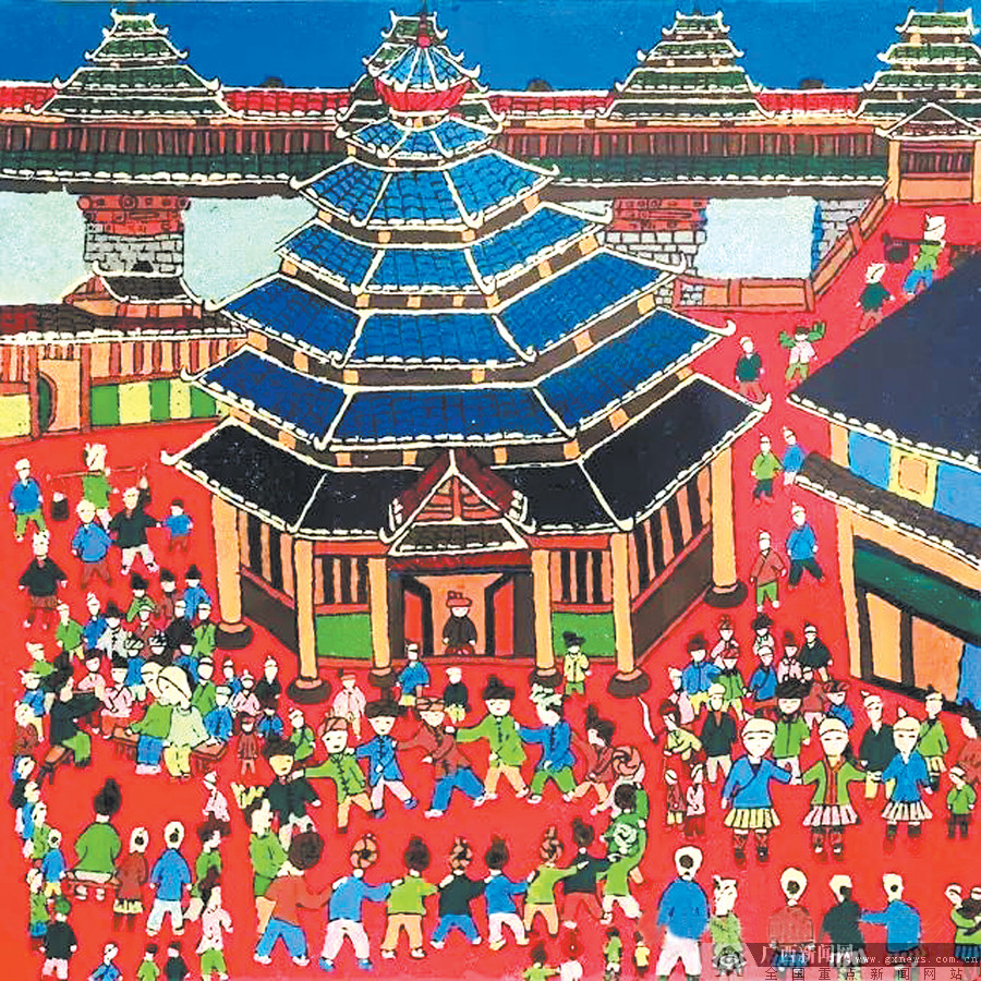 承载乡愁和梦想的广西农民画