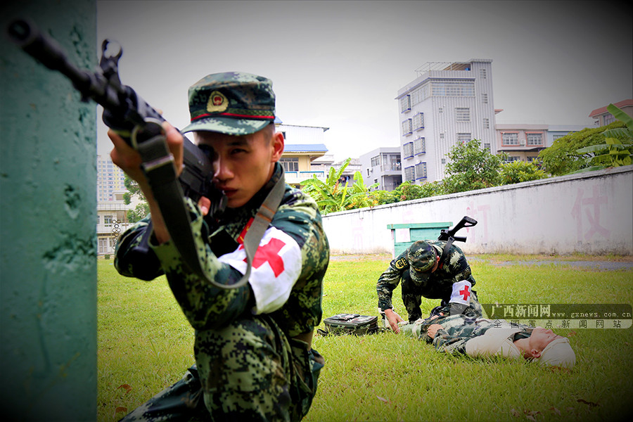 锻造尖兵 武警北海支队后勤兵哥哥竟然这么帅-广西新闻图集