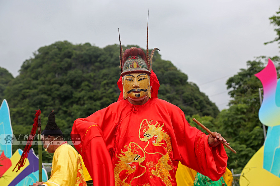 环江下南乡举办活动 共同庆祝毛南族分龙节(图)