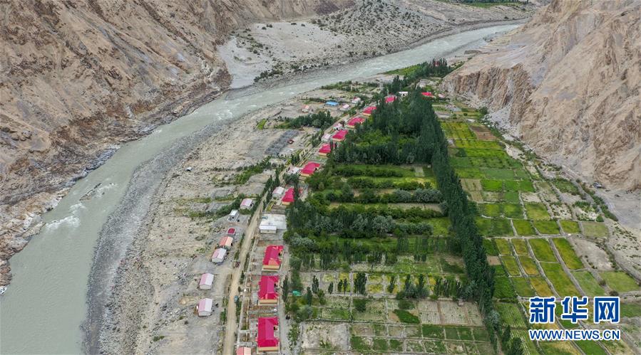 这是在新疆塔什库尔干塔吉克自治县大同乡克其克同村拍摄的一处邑地
