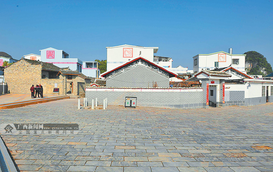 罗城石围古村旧貌.