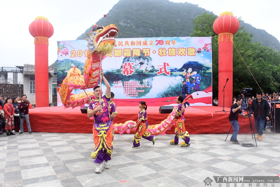 2019年天等县壮族霜降节开幕 (8/8)